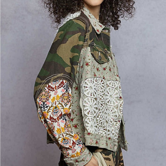 POL Multicolor Patchwork Jacket - Picture 2 of 5